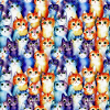 Watercolour cats