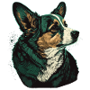Green Corgi