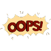 OOPS red