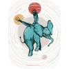 Flying elephant.