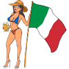 Hot Fan Girl Italy