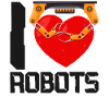 Robot Robotics Engineer Heart I