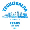 Tegucigalpa Skyline Badge Blue