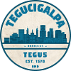 Tegucigalpa Skyline Emblem Honduras