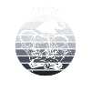 Logo rétro signe astrologique "Cancer"
