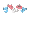 Transgender Flag Pride LGBTQ Axolotl