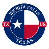 Wichita Falls Texas Flag USA Travel Souvenir Badge