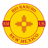 Rio Rancho New Mexico Flag USA Souvenir Badge
