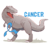Darmkrebs Bewusstsein Kinder Dinosaurier