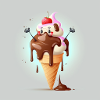 glace cartoon mignonne
