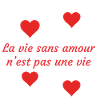 la vie sans amour