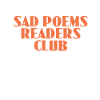 sad poems readers club