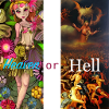 Heaven and Hell Paintings