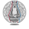 Namaste Meditation Écureuil