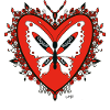 Coeur Rouge&Noir
