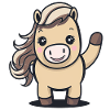 Kawaii hest, for stolte ryttere