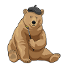 Bear Painter Brush