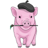 Pig Painter Brush