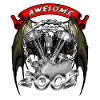 Awesome since 2002, biker's birthday