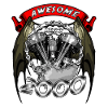 Awesome since 2000, biker's birthday