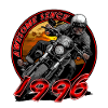 Awesome since 1996, biker's birthday