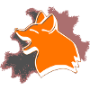 Foxy the happy fox