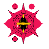 Red sacred talisman