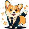 Corgi hvalp sjov