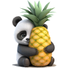 Ananas Panda Love