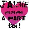 Coeur Rose Gradient — Message d'amour