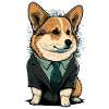Corgi Habillé