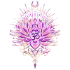 Lotus Lotus Flower Om Symbol