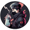 Ninja with water bottle