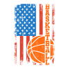Basketball USA Flag