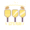Pickleball Player Pickleball Paddle Pickleball