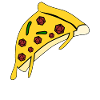 RPG D20 Cube Pizza Tabletop