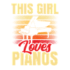 Cette fille aime pianiste