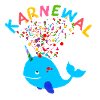 karnewal,wal,konfetti,karneval,walfisch,ich bin ei