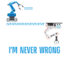 Robot Robotics Engineer I'm A