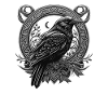 Raven Crow Celtic