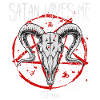 Satanist Baphomet Satanisme Satan m’aime