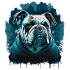 Bulldog Dressed up
