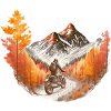 Motorrad Berge / Motorradfahrer