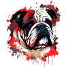 Red Bulldog Art