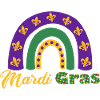 Mardi Gras Rainbow | Carnival