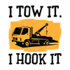 Abschleppwagenfahrer Geschickter Trucker