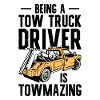 Amazing Tow Truck Driver Trucking Operator