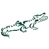 Krokodil grün