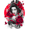 Japanese Geisha Art