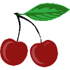 Red cherries